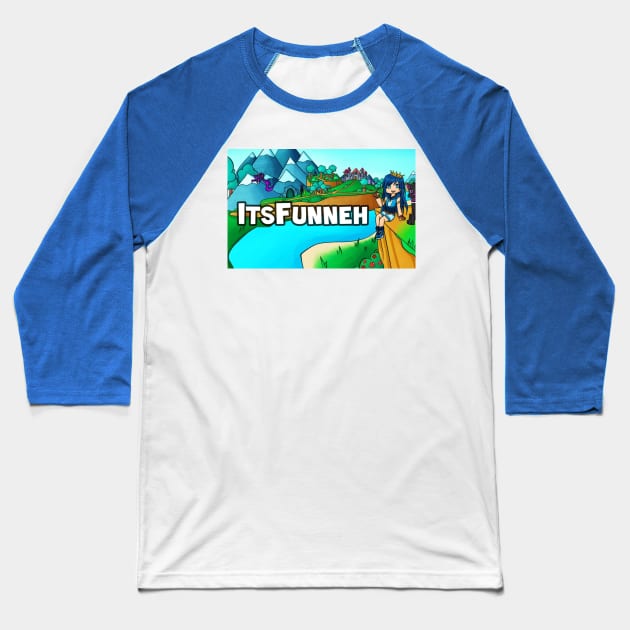 Funneh Channel Shirt Baseball T-Shirt by The P34 Store
